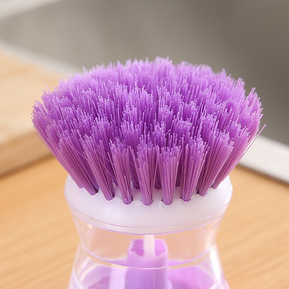 Kitchen Household Detergent Wash Pot Brush Brush Pot {Pack Of 3}