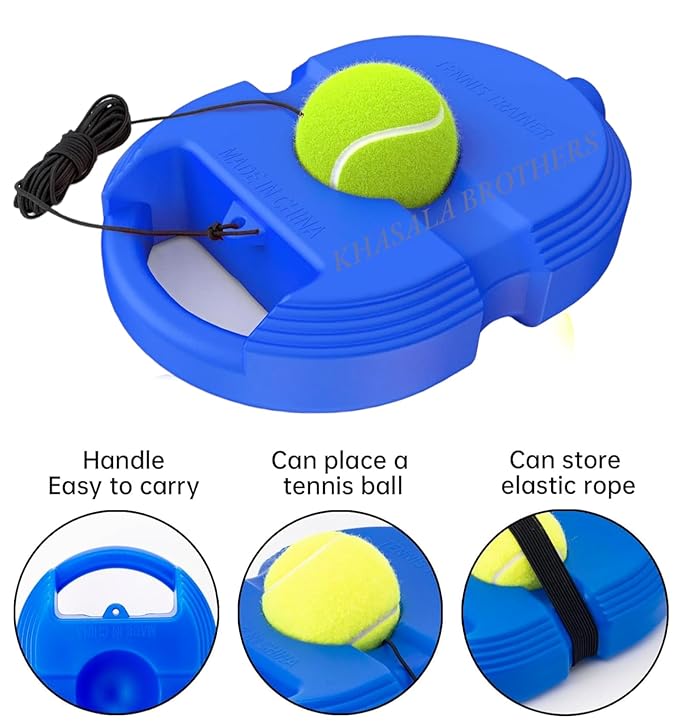 Tennis Trainer Rebound Ball Set, Self Practice Equipment Tennis Practice Training Tool for Self, Portable Tennis Equipment for Kids Beginners