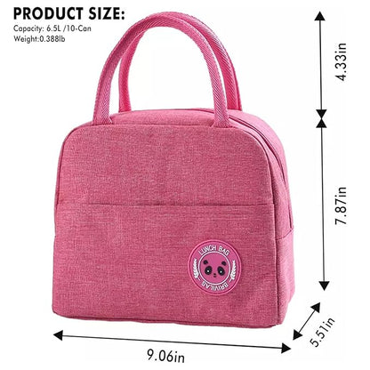 Insulated Lunch Bags for Women Work Student Kids to School Waterproof Thermal Cooler Tote Bag Picnic Organizer