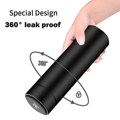 500ML Smart  LED  Temperature Display Stainless Steel  Bottle