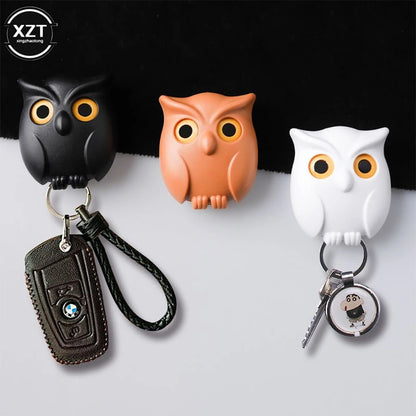 Creative Owl Magnetic Key Holder.