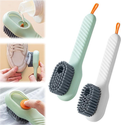 Soap Dispensing Cleaning Brush with Handle {PACK OF 2 }