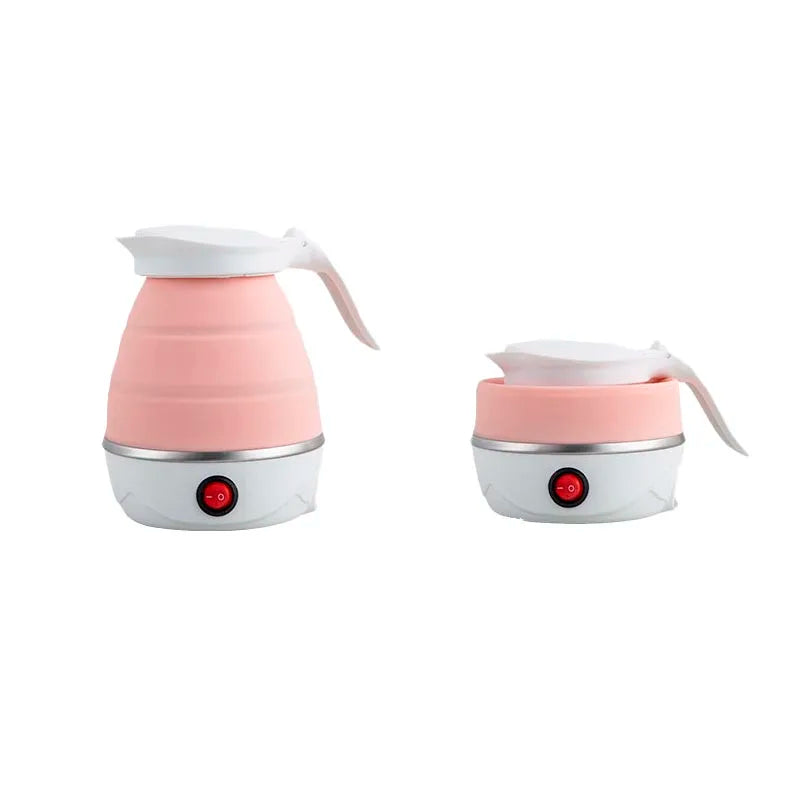 Foldable silicone electric kettle