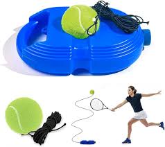 Tennis Trainer Rebound Ball Set, Self Practice Equipment Tennis Practice Training Tool for Self, Portable Tennis Equipment for Kids Beginners