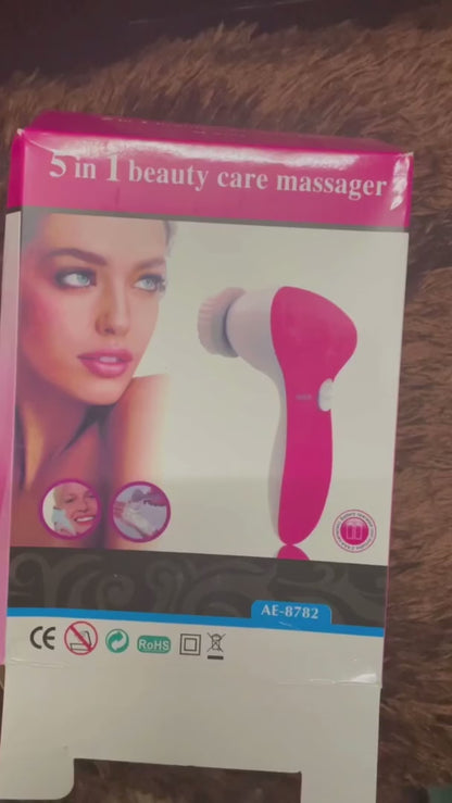 5 in 1 Electric   Cleanser Massager Kit For Women